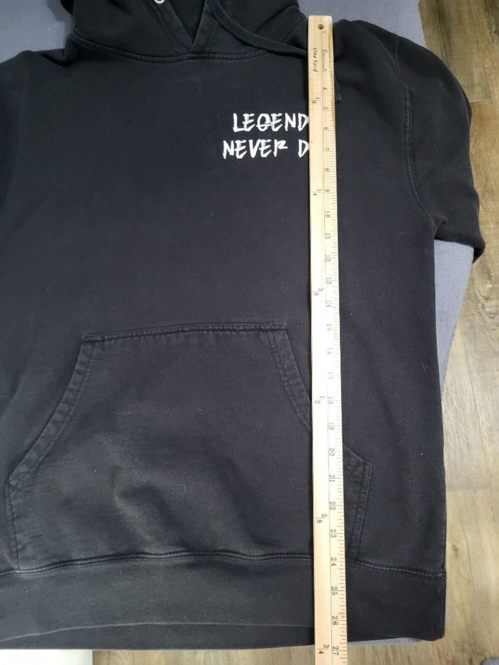 Juice Wrld 999 Independent Trading Mens L Hoodie Legends Never Die Moonlight - Picture 6 of 9